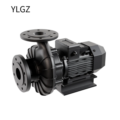 Horisontell enstegs vattenpump